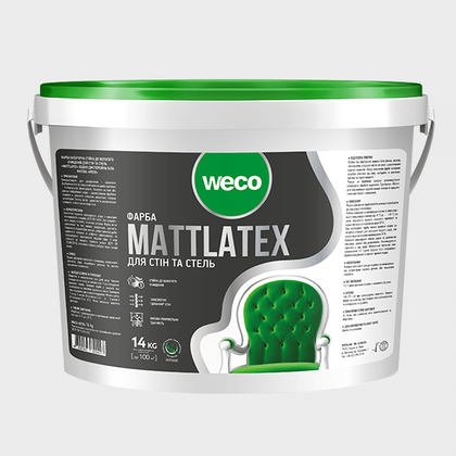КРАСКА ИНТЕРЬЕРНАЯ МАТОВАЯ “MATTLATEX”