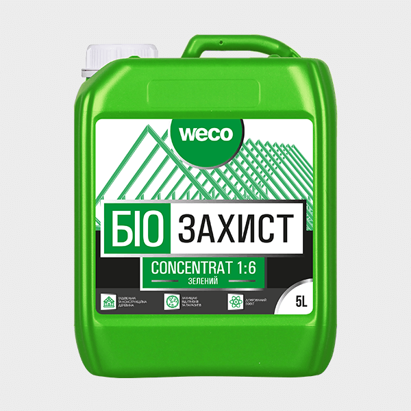 БИОЗАЩИТА ДЛЯ ДРЕВЕСИНЫ “CONCENTRAT 1:6” (Зеленая)