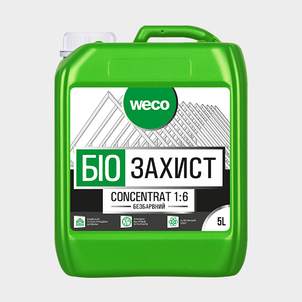БИОЗАЩИТА ДЛЯ ДРЕВЕСИНЫ “CONCENTRAT 1:6” (Бесцветная)